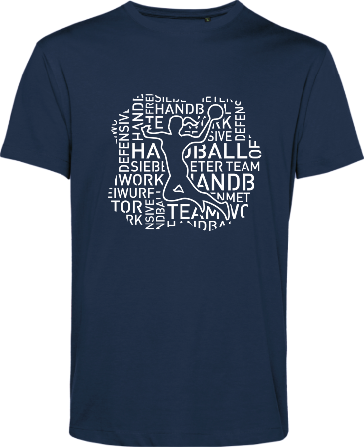 Handball T-Shirt Marineblau